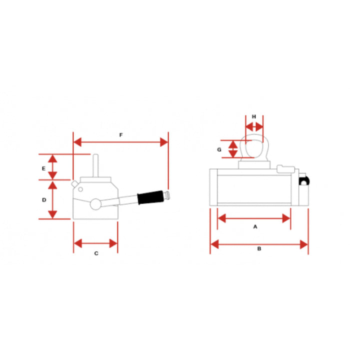 Eclipse Ultralift LM Lifting Magnet