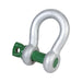 Green Pin Screw Pin Bow Shackle